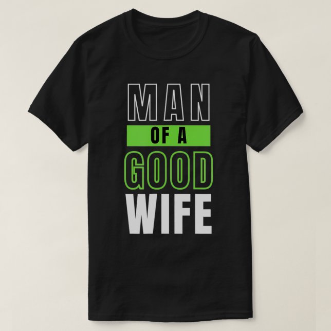 Camiseta Buena esposa (Diseño del anverso)
