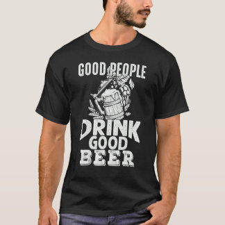 Camiseta Buena Gente Bebe Buena Cerveza