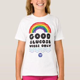 Camiseta Buena glucosa (dobladillo del volante del chica)