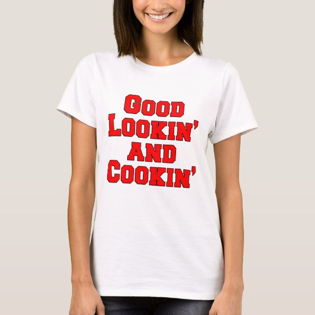 Camiseta Buena Mirada Y Diseño Fundido De Cocina (Anverso)