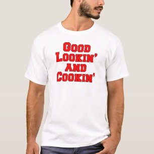 Camiseta Buena Mirada Y Diseño Fundido De Cocina