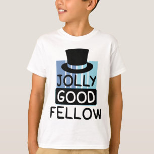 Camiseta Buena persona alegre con las sombras del azul