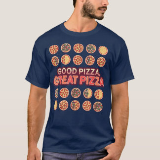 Camiseta Buena Pizza Grandes Toppings Pizza 