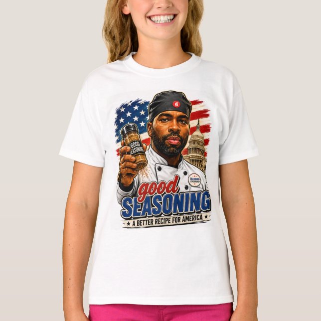 Camiseta Buena Sazon (Anverso)