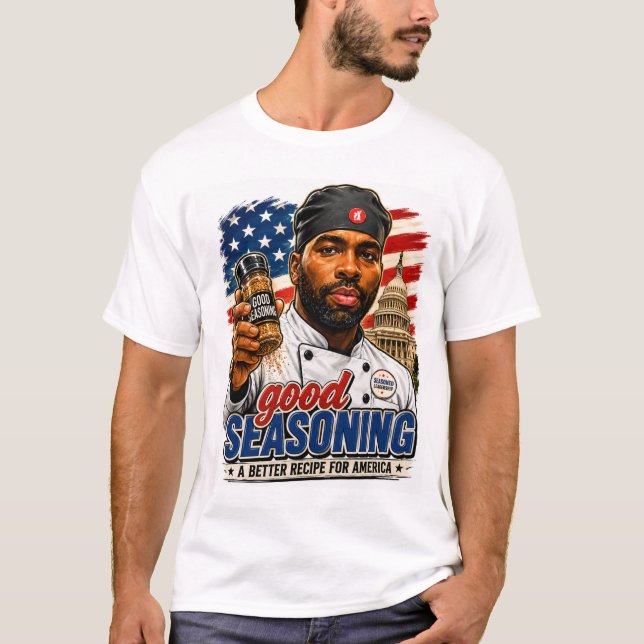 Camiseta Buena Sazon (Anverso)