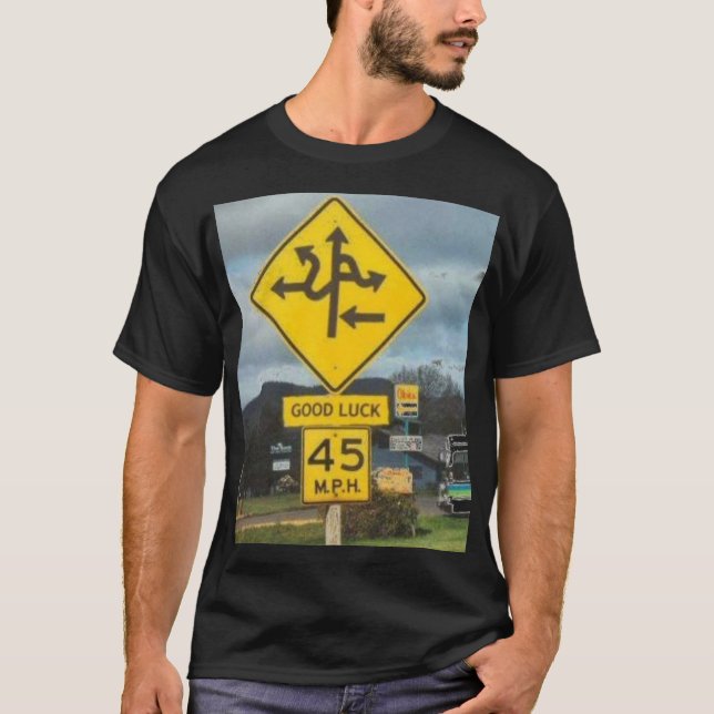 Camiseta Buena suerte (Anverso)