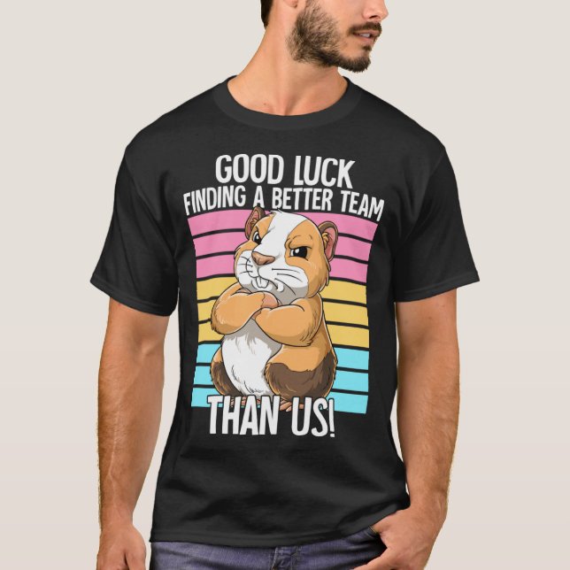 Camiseta Buena Suerte Al Encontrar Un Equipo Mejor Que Deja (Anverso)