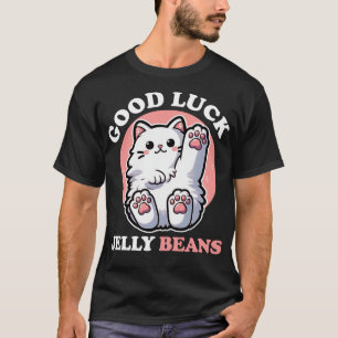 Camiseta Buena suerte Cat Jelly Beans