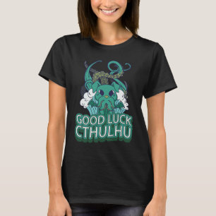 Camiseta Buena suerte Cthulhu Perro Bebé Japón Monstruo Cut