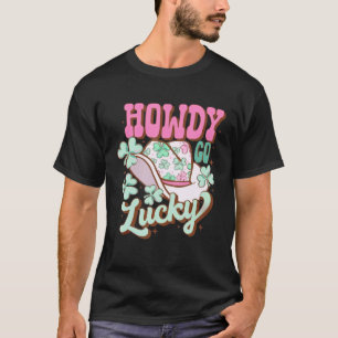 Camiseta Buena Suerte Día de San Patricio Herradura Trébol