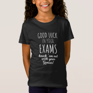 Camiseta Buena suerte en tus exámenes