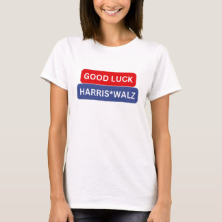 Camiseta Buena suerte Harris Walz