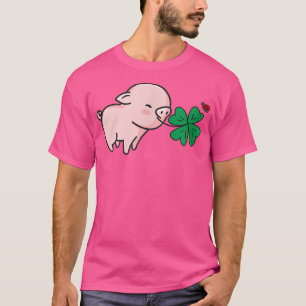 Camiseta Buena suerte - Lucky Charm Piglet Pig Ladybird Cua