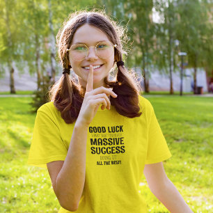 Camiseta Buena Suerte Rezo Para Que Llegues A Un Éxito Masi