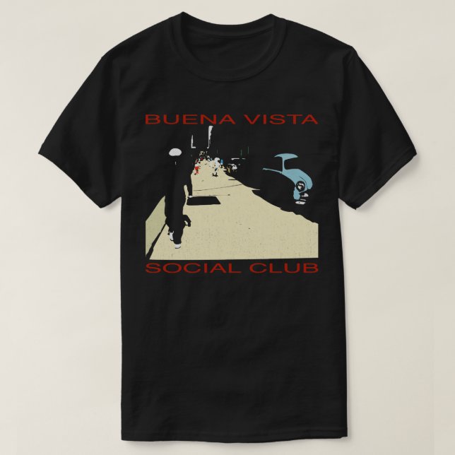 Camiseta Buena Vista Social Club con problemas (Diseño del anverso)