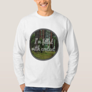 Camiseta buenas citas de vibraciones sobre la vida para ins