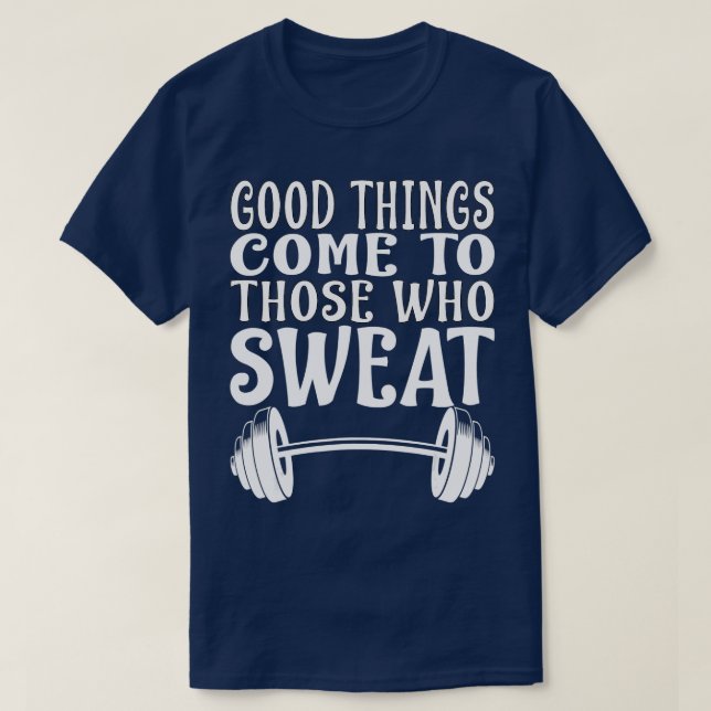 Camiseta Buenas cosas Vamos a casa gorra Sweat Gym Lover Ba (Diseño del anverso)