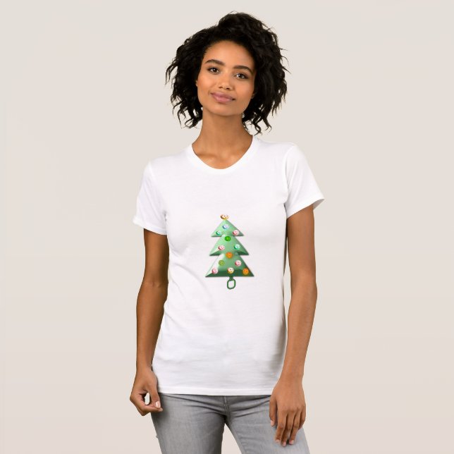 Camiseta ¡Buenas fiestas estilo de Pickleball! (Anverso completo)
