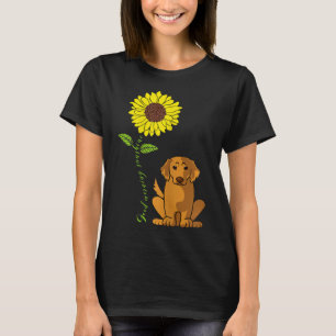 Camiseta Buenas mañanas Sunshine Golden Retriever Moth