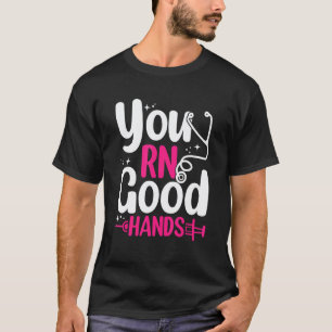 Camiseta Buenas Manos Cna Doctor Enfermera Enfermería Hospi