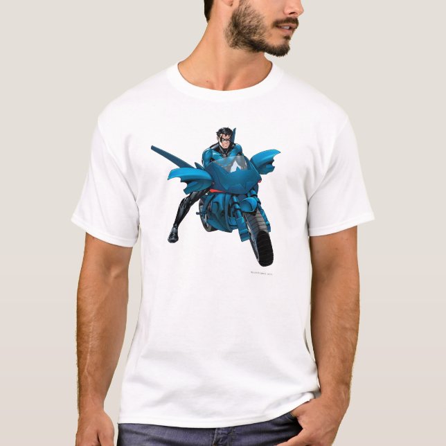 Camiseta Buenas noches en bicicleta (Anverso)