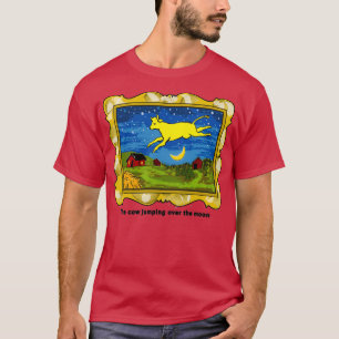 Camiseta Buenas noches luna la vaca saltando por la luna