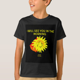 Camiseta Buenas noches Sun Boys Black Basic T Shirt