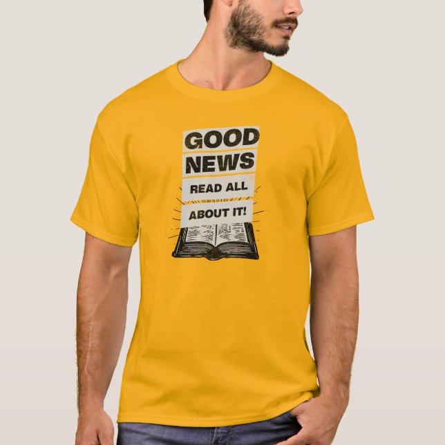 Camiseta Buenas Noticias (Anverso)