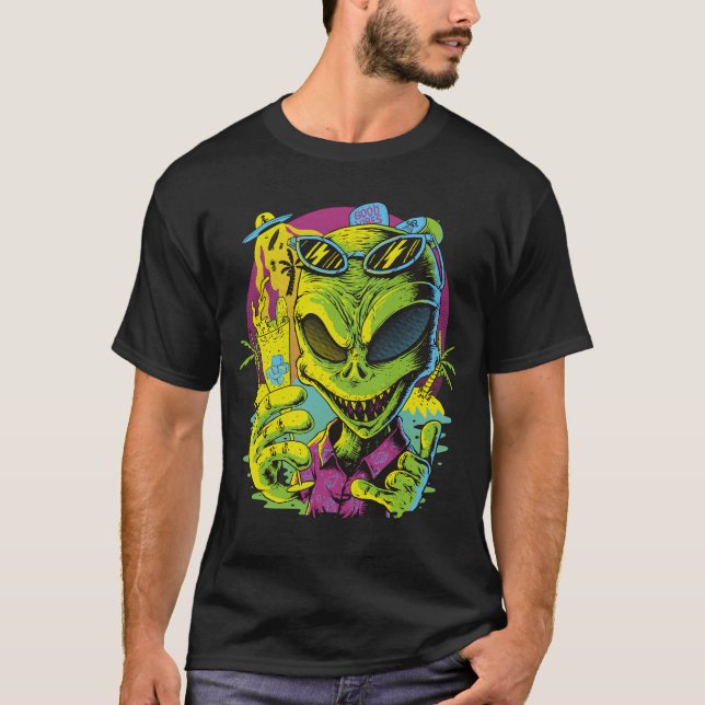Camiseta Buenas vibraciones (Anverso)