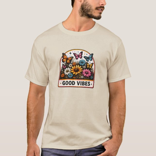 Camiseta Buenas Vibraciones (Anverso)