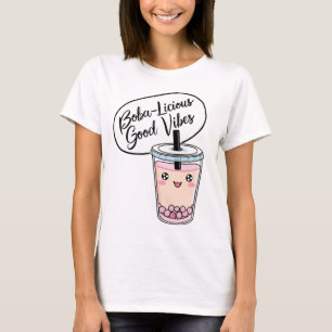 Camiseta Buenas vibraciones Boba-licious