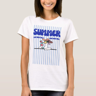 Camiseta Buenas Vibraciones de Verano Solo Arte de Raya de