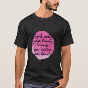 Camiseta buenas vibraciones diciendo por amor propio y auto