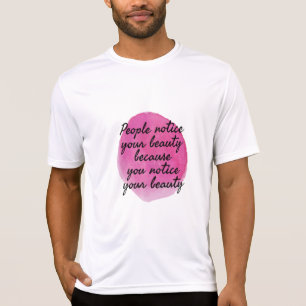 Camiseta buenas vibraciones diciendo por amor propio y auto