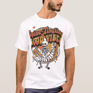 Camiseta Buenas Vibraciones que te Ponen la Carne de Gallin
