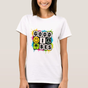 Camiseta buenas vibras