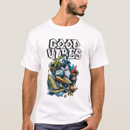 Camiseta buenas vibras
