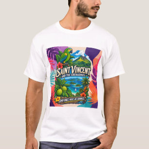 Camiseta Buenas vibras tienen San Vicente y las Granadinas
