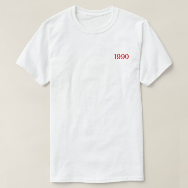 Camiseta bueno (Diseño del anverso)