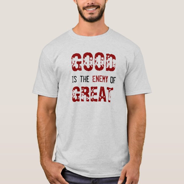 Camiseta BUENO es el ENEMIGO DE GRANDE (Anverso)