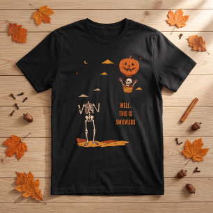 Camiseta Bueno, Esto Es Un Esqueleto De Calabaza De Hallowe