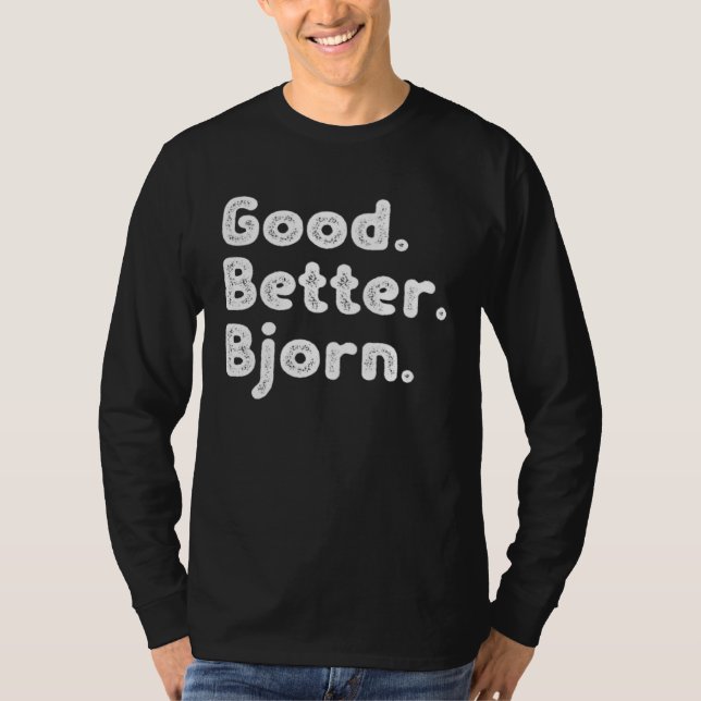 Camiseta Bueno mejor Bjorn (Anverso)