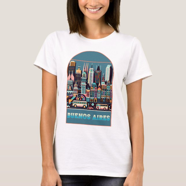 Camiseta Buenos Aires Argentina (Anverso)