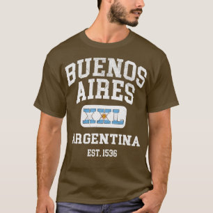 Camiseta Buenos Aires Argentina XXL Diseño atlético 1