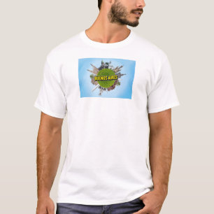 Camiseta Buenos Aires pequeño planeta pequeño punto de refe