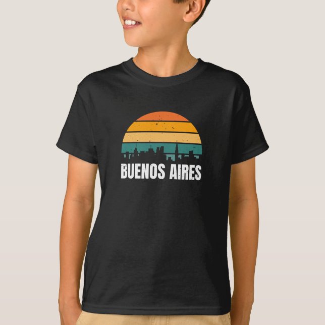Camiseta Buenos Aires Retro  (Anverso)