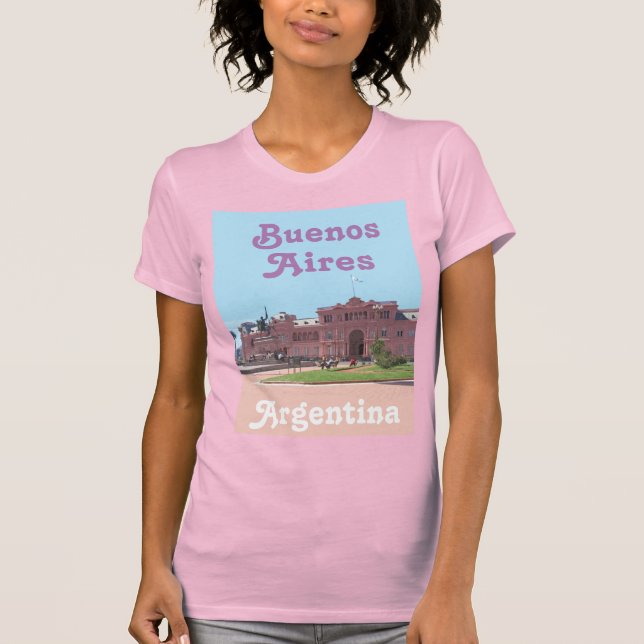 Camiseta Buenos Aires Souvenir, Argentina (Anverso)