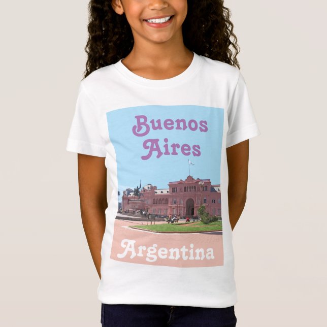 Camiseta Buenos Aires Souvenir, Argentina (Anverso)