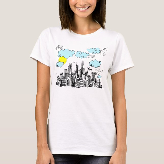 Camiseta Buenos días (Anverso)