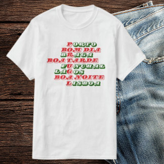 Camiseta Buenos días Buenas tardes Blanco